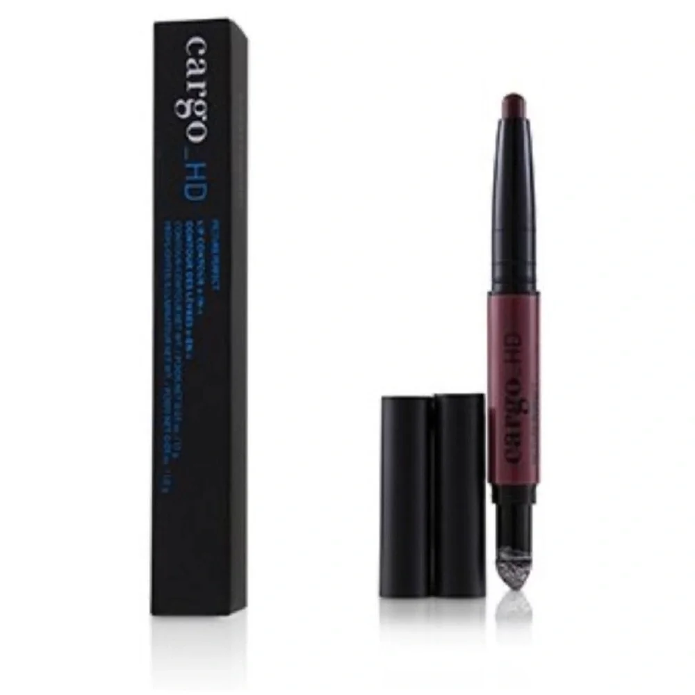 LOT OF 5 CARGO HD PICTURE PERFECT LIP CONTOUR 2-IN-1 LC-116 DEEP WINE NEW IN BOX